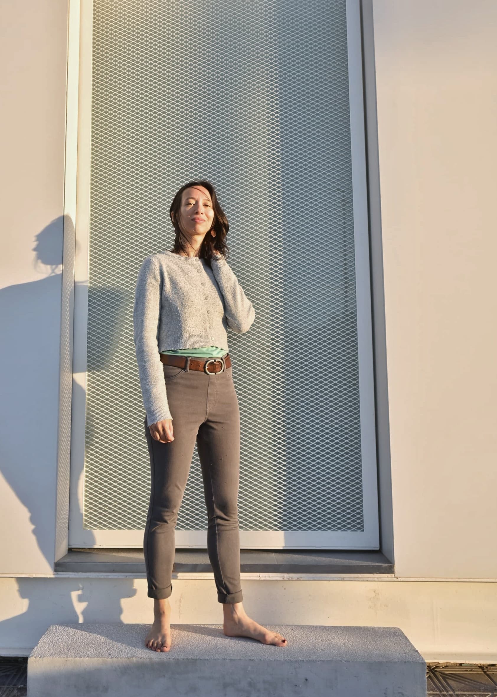 Viktoria Knuth in studio